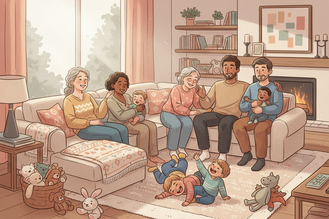 Quand une famille va bien, ce n’est jamais par hasard
