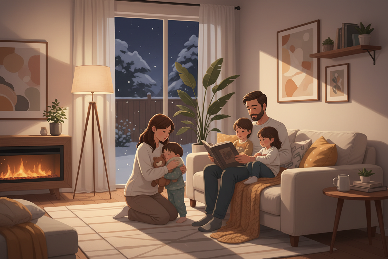Ce sont les petits rituels qui font les familles solides