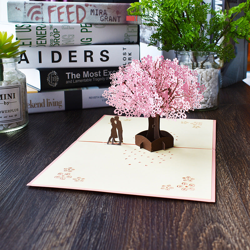 3D greeting card wedding anniversary card