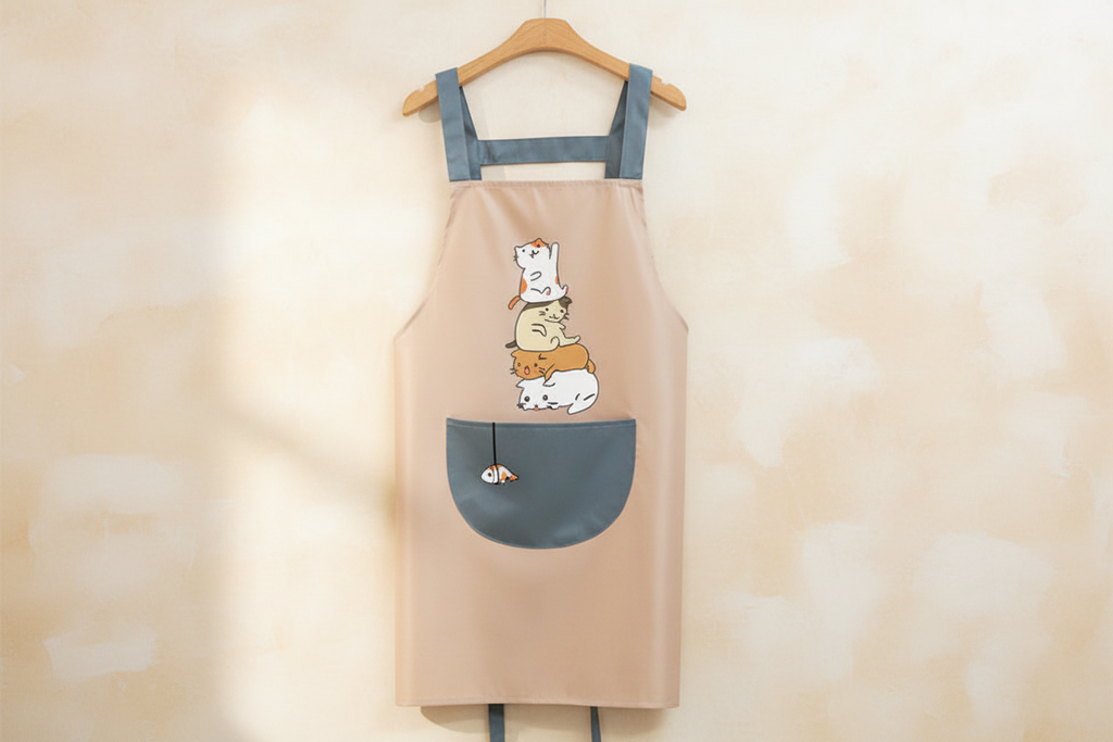Tablier Ajustable [Tissu Imperméable] - Poche Avant