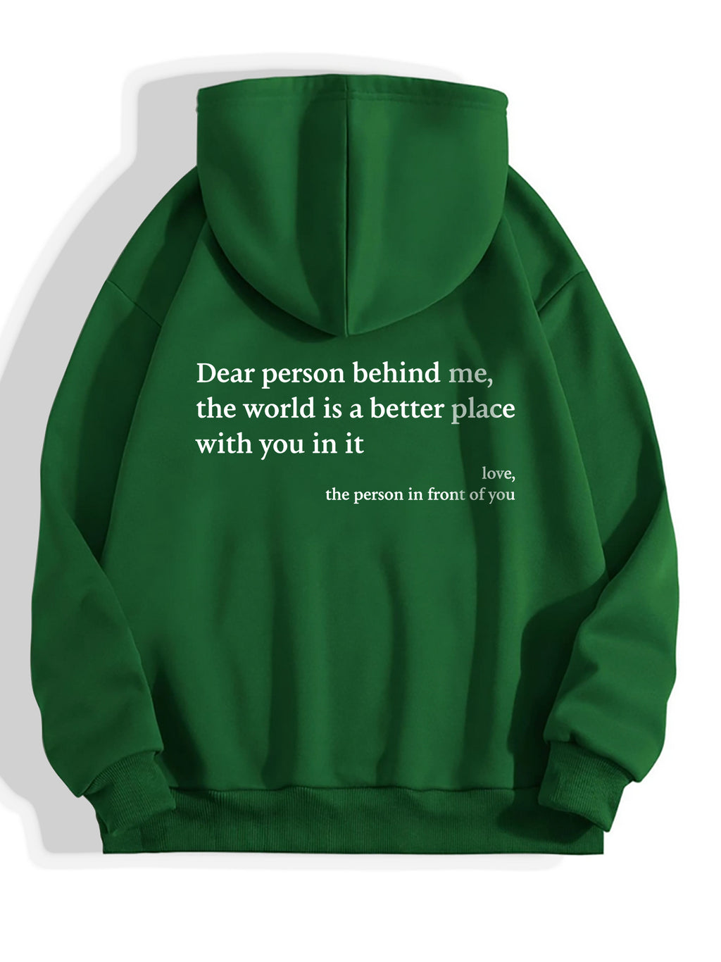 Hoodie Unisexe [Polyester/Coton] - Imprimé Dorsal - Poche Kangourou