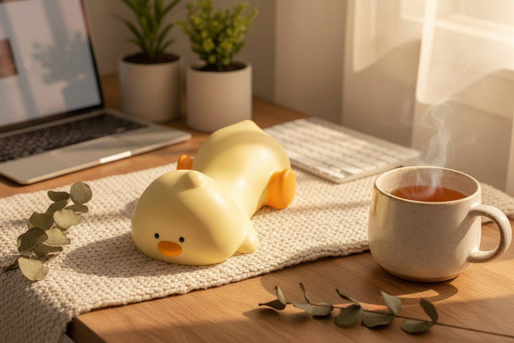 Tapis de Souris Ergonomique [Mousse Mémoire] - Support Poignet Intégré