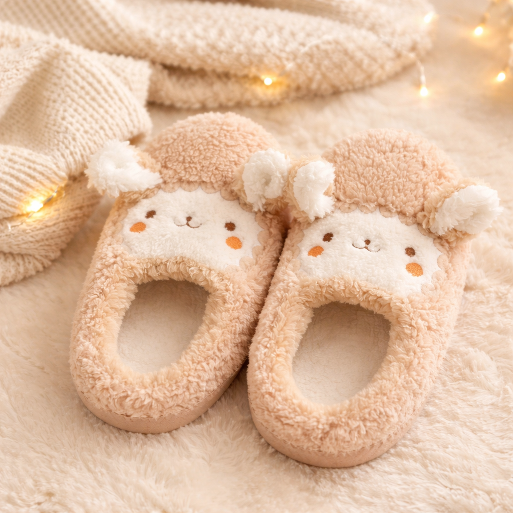 Chaussons d’hiver super douillet pour Elle & Lui
