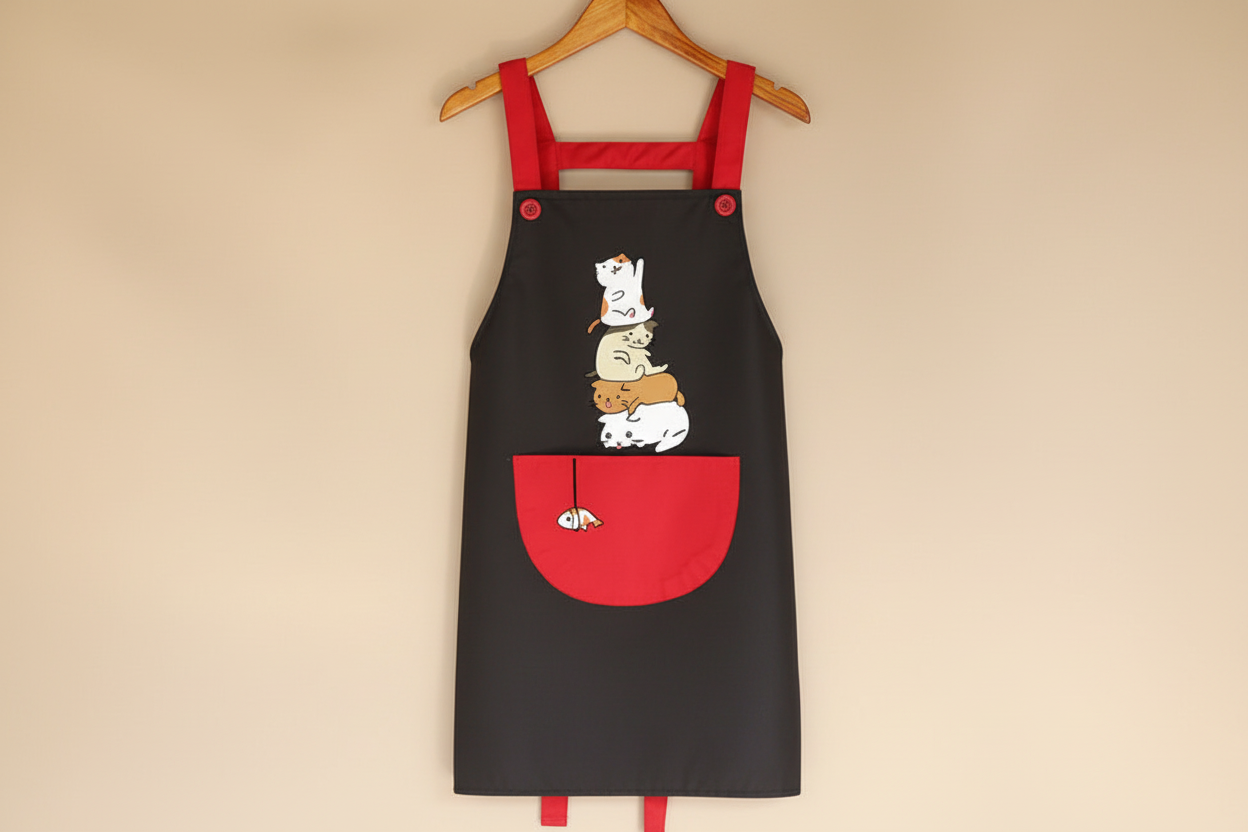 Tablier Ajustable [Tissu Imperméable] - Poche Avant
