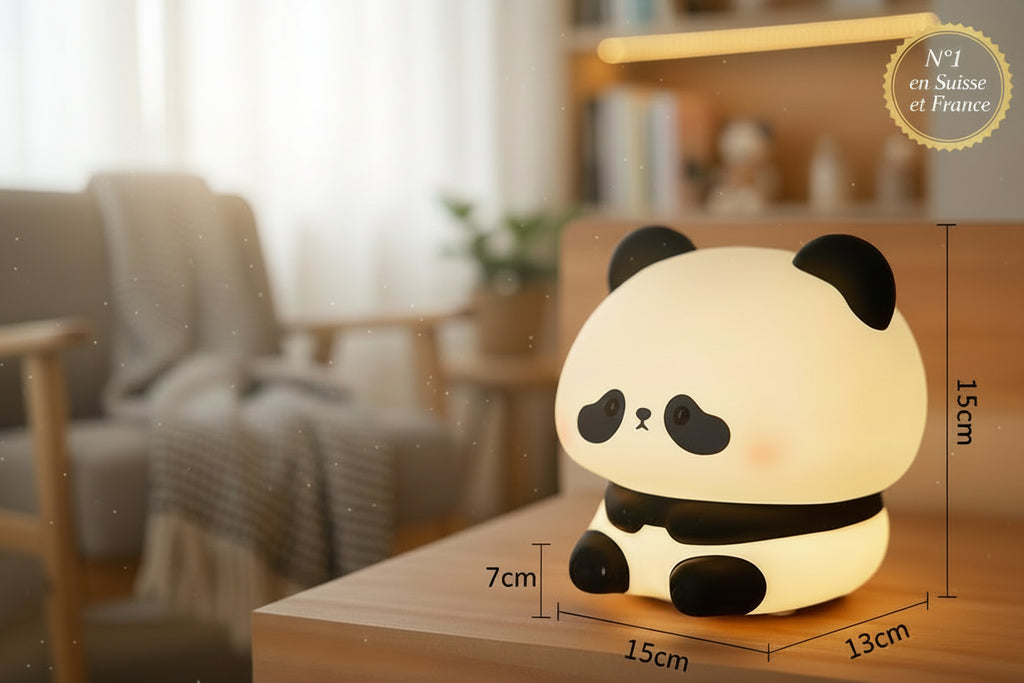 Veilleuse Panda : douceur et lumière pour toute la famille