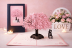 Carte sculptée Notre arbre d'amour