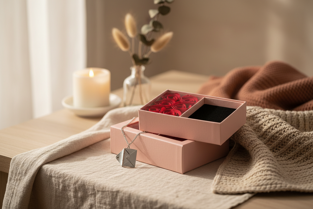 Collier enveloppe pour nos chéri(e)s