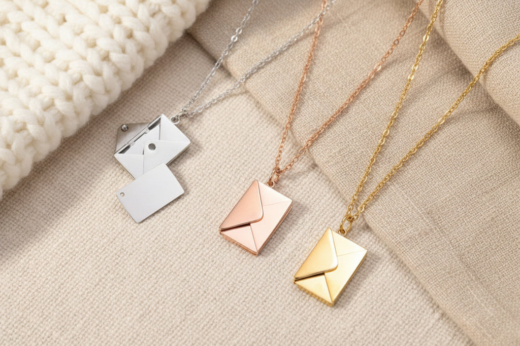 Collier enveloppe pour nos chéri(e)s
