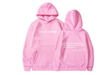 Hoodie Unisexe [Polyester/Coton] - Imprimé Dorsal - Poche Kangourou