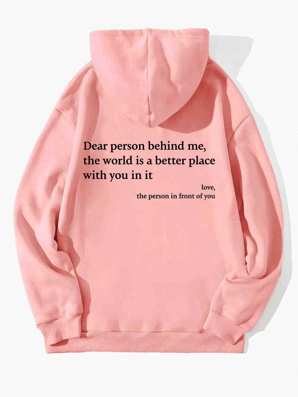 Hoodie Unisexe [Polyester/Coton] - Imprimé Dorsal - Poche Kangourou
